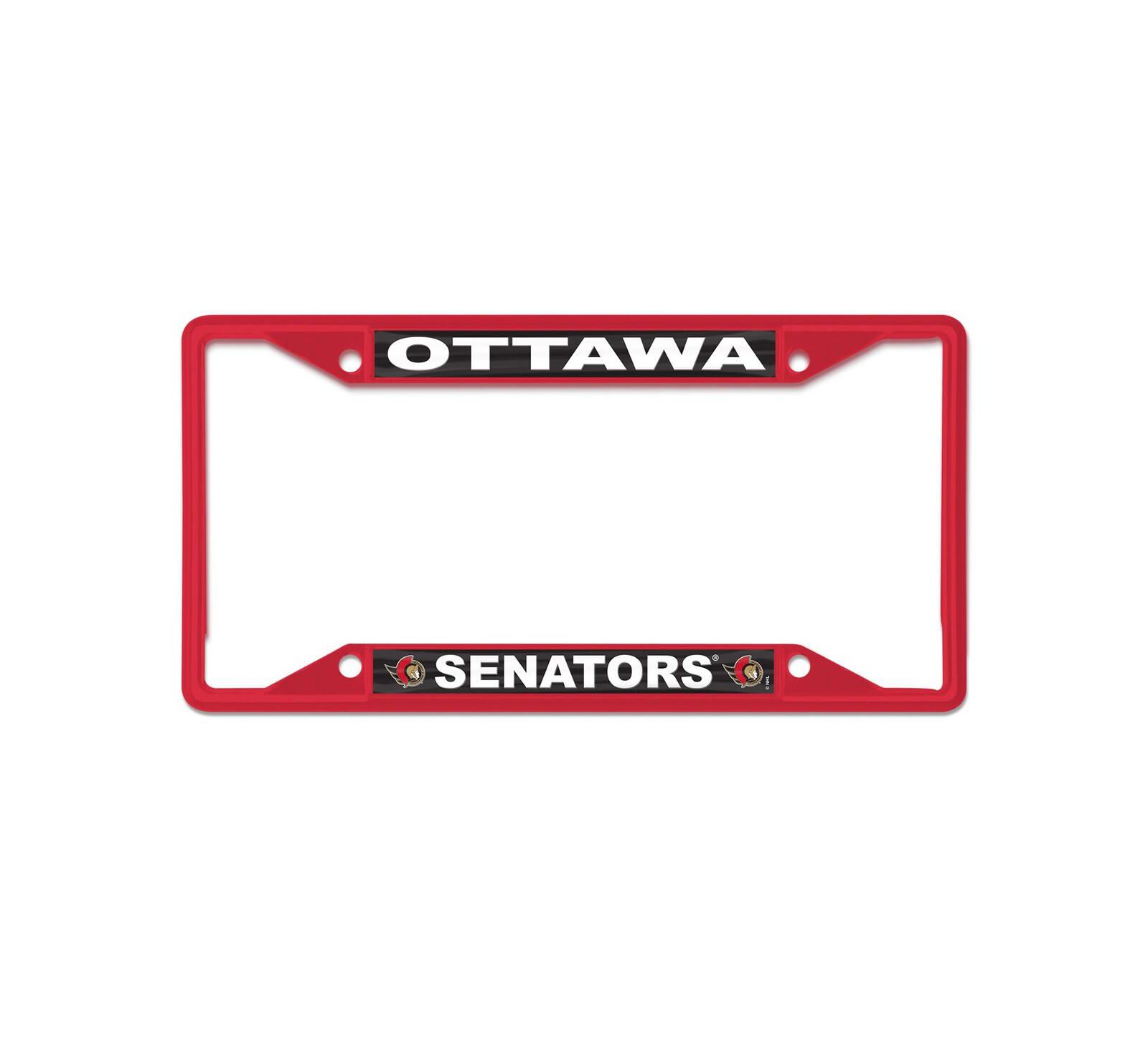 Wincraft Ottawa Senators Chrome Color License Plate Frame