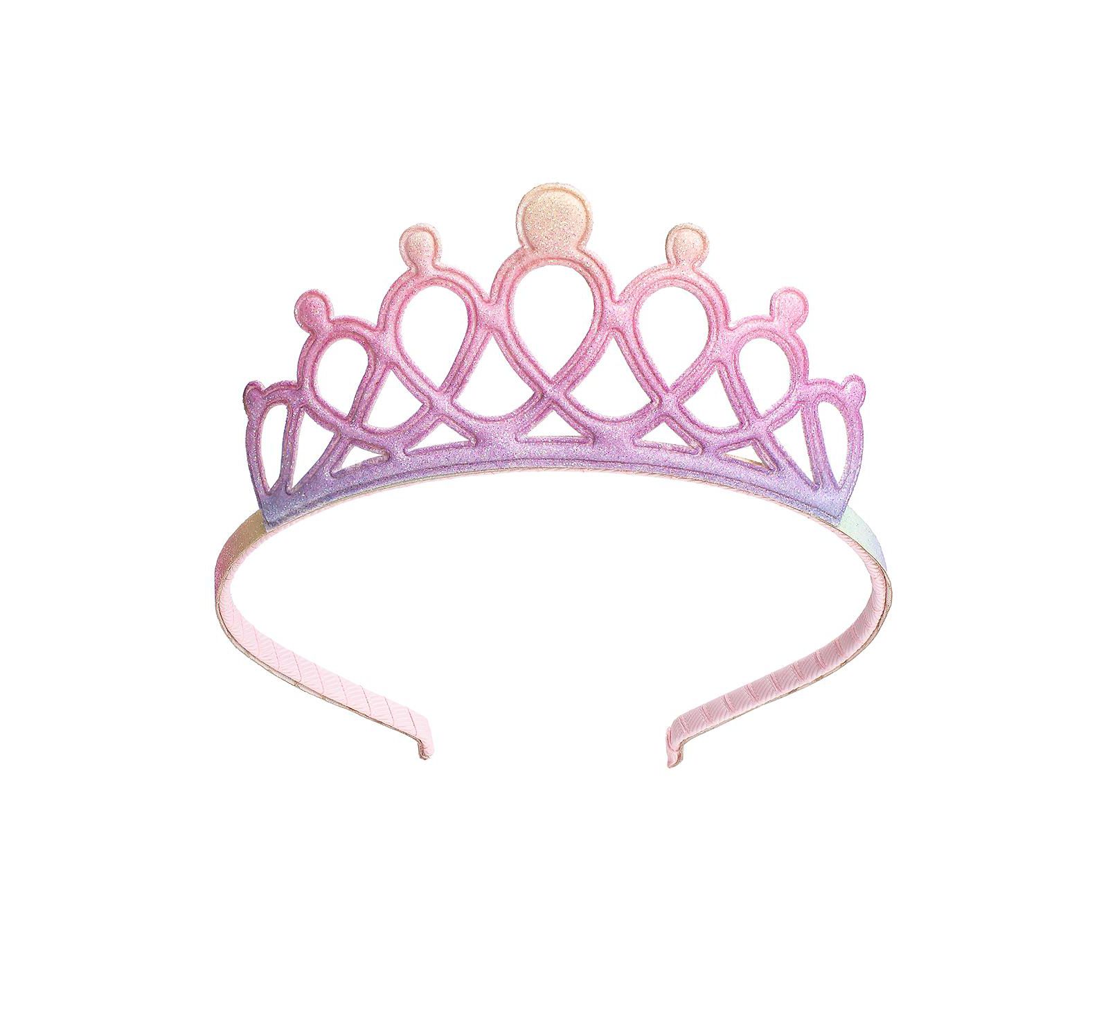 Sweet Wink Girls Pastel Rainbow Tiara Headband