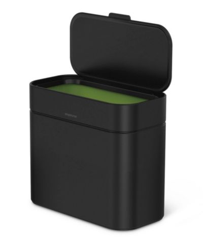 Круглая мусорная корзина Simplehuman на 4.5 литра с мягким закрытием крышки