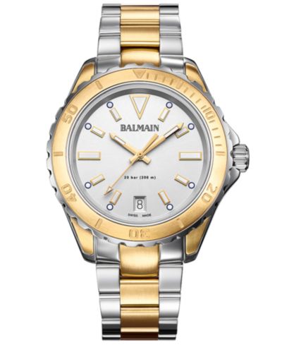 Женские часы Balmain Swiss Ophrys Two-Tone Stainless Steel 39mm