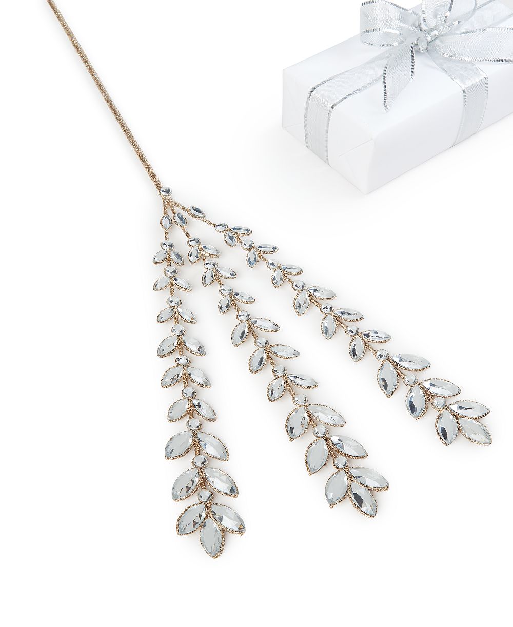 Holiday Lane Jeweled Classics Clear Jewel Pick, Exclusively at Macy's