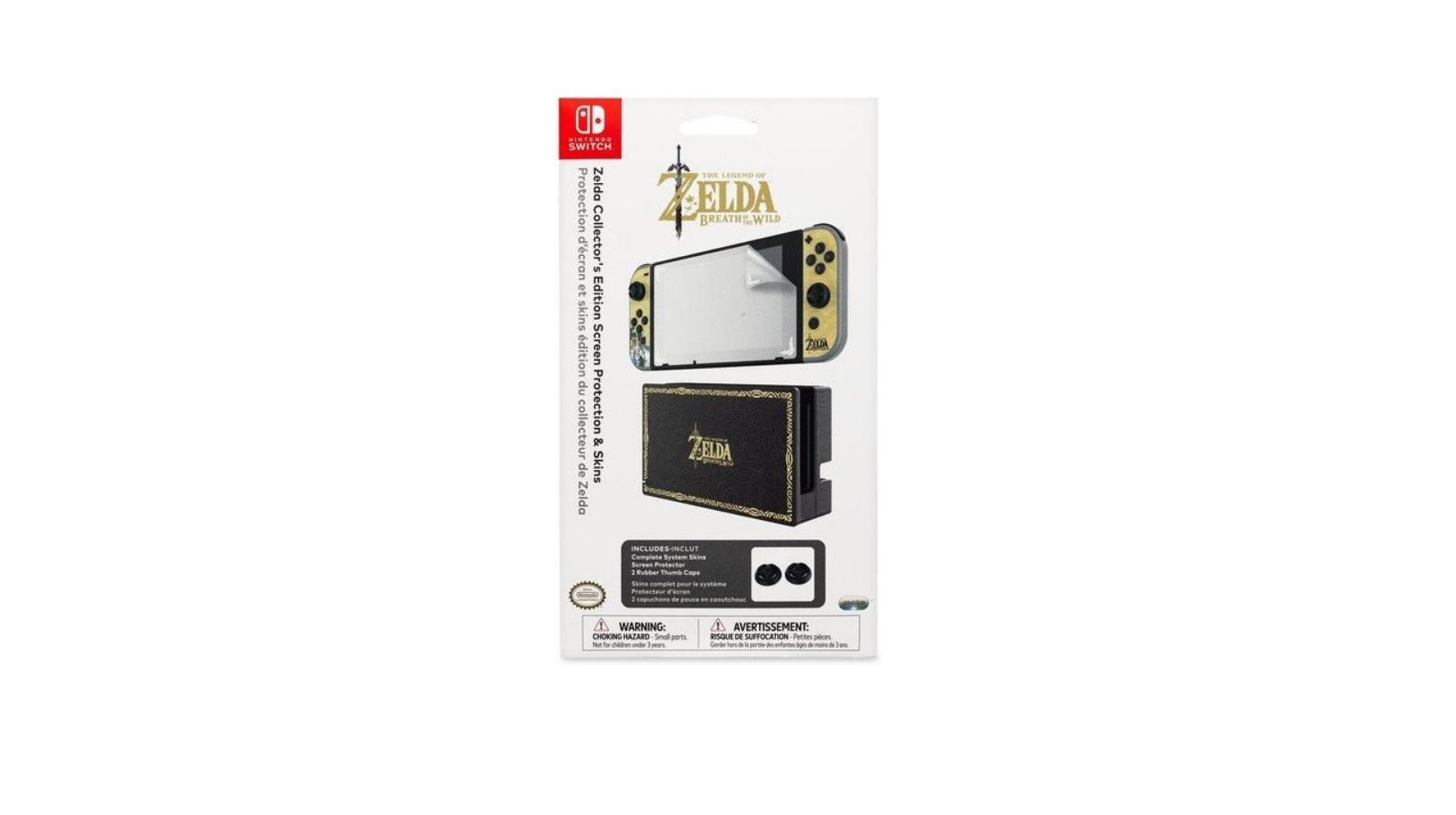 Nintendo Zelda Collector's Edition Matte Screen Protection & Skins for Nintendo Switch