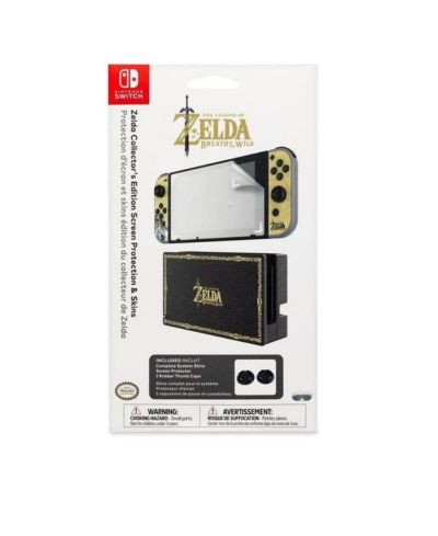 Защитная пленка и скины Nintendo Zelda Collector's Edition для Switch