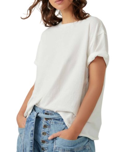 Мужская хлопковая футболка Free People Women's Nina