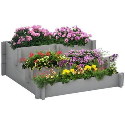 Садовая грядка Outsunny 3 Tier Raised