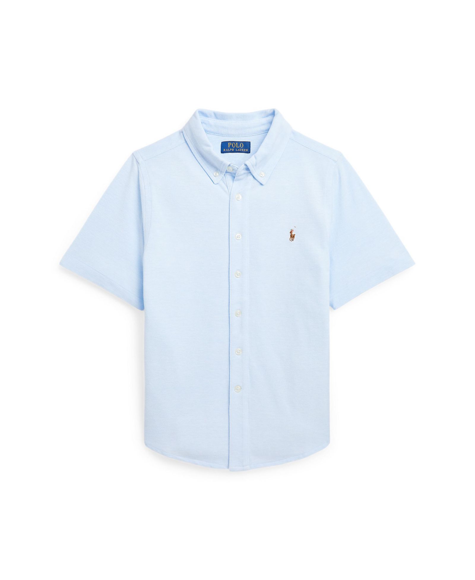 Мужская рубашка Polo Ralph Lauren Boys' 8-20 Knit Oxford