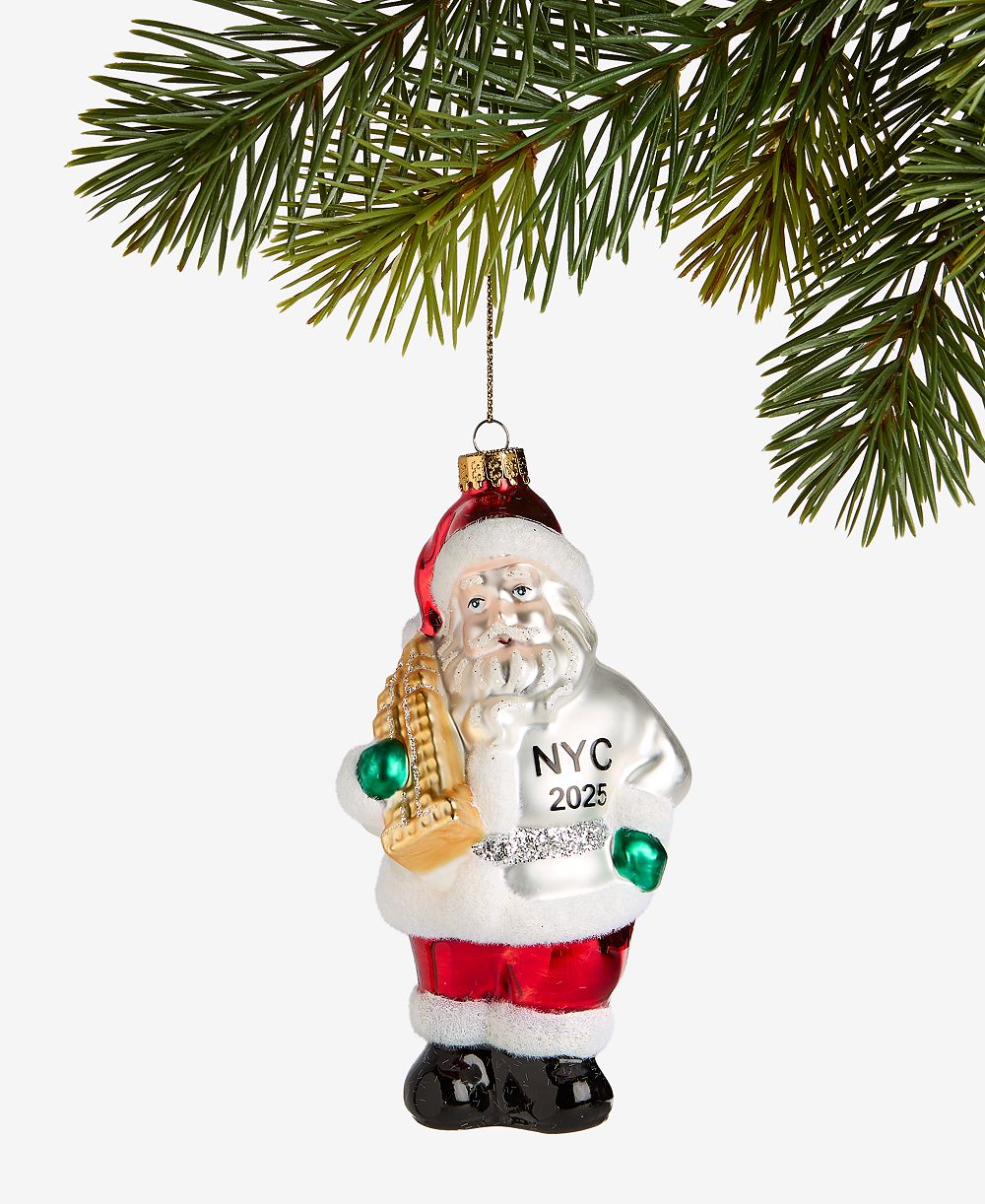 Holiday Lane New York Santa Ornament