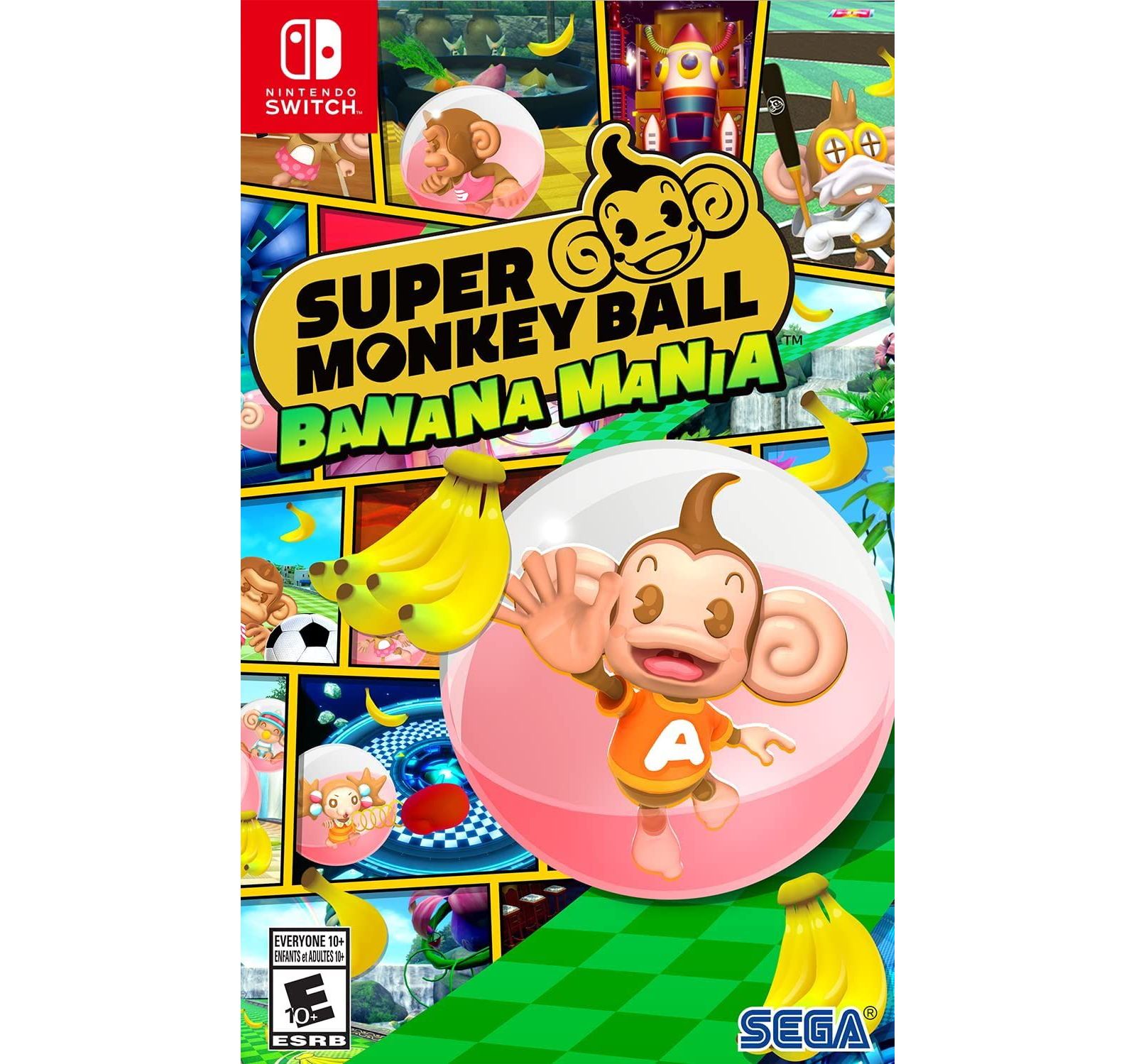 Игра Sega Super Monkey Ball Banana Mania Standard - Nintendo Switch