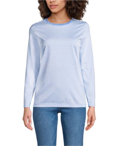 Light sea blue micro stripe