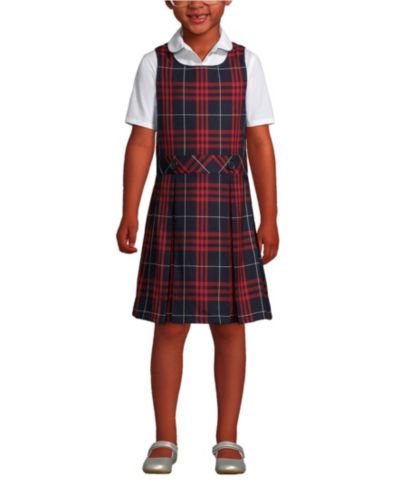 Classic navy large plaid