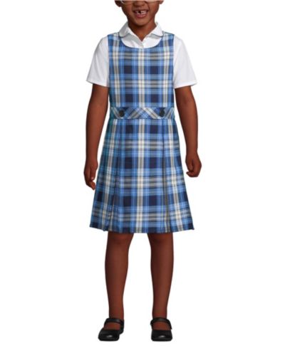 Clear blue plaid