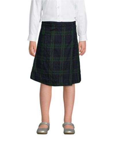 Classic navy/evergreen plaid
