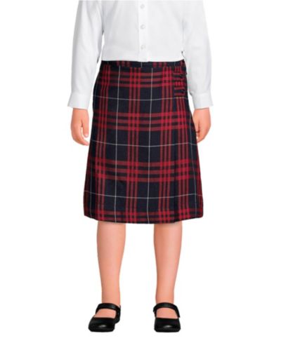 Classic navy large plaid