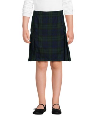 Classic navy/evergreen plaid