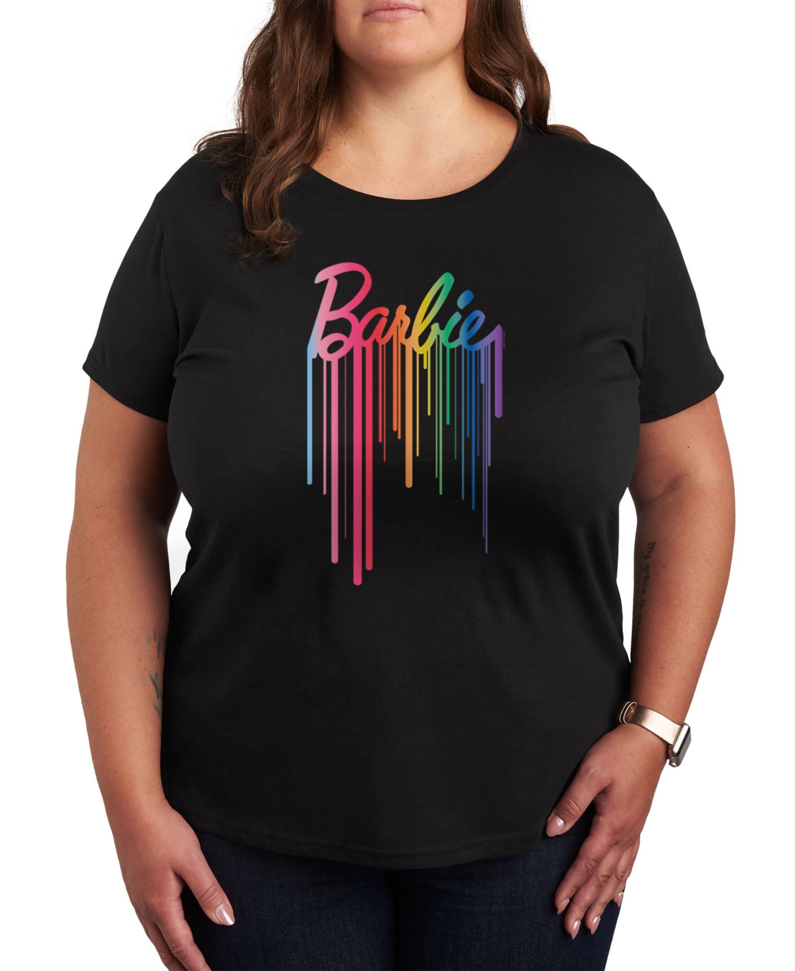 Hybrid Apparel Футболка Plus Size с принтиком Barbie Pride