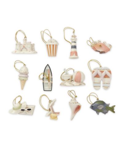 Lenox Summer Ornament Set 12 шт.