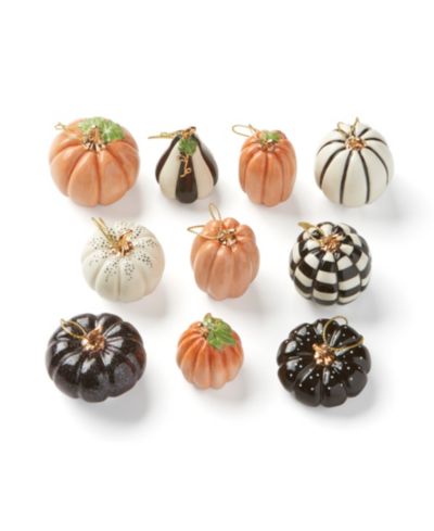 Набор украшений Lenox Mini Pumpkin 10-Piece Ornament Set