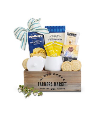Подарочный набор Alder Creek Gift Baskets Tea Tray 9 Piece