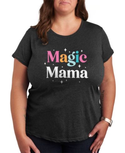 Hybrid Apparel Trendy Plus Size Magic Mama Graphic T-shirt