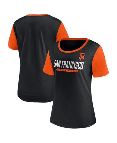 Женская футболка Fanatics Black San Francisco Giants Mound