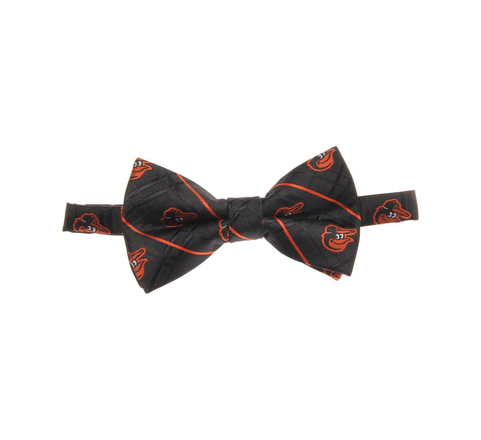 Men's Black Baltimore Orioles Oxford Bow Tie