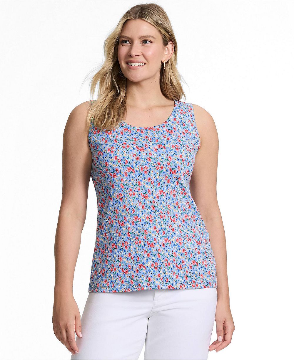 Lands' End Women's Cotton Tank Top