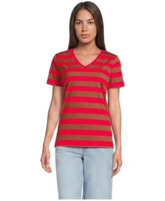 Compass red/brown bold stripe