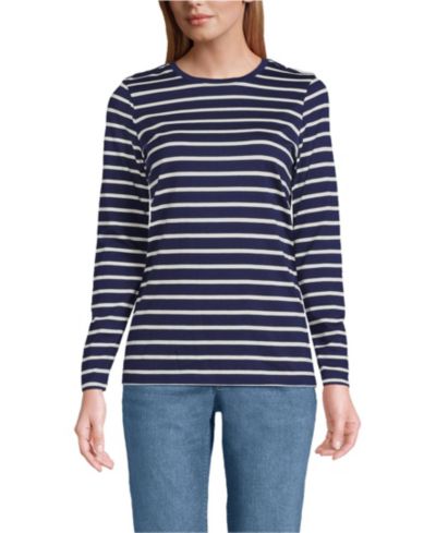 Deep sea navy breton stripe
