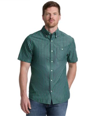 Navy/clover stripe