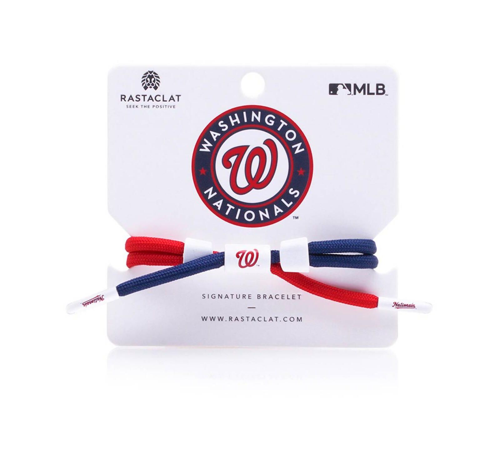 Мужской браслет Rastaclat Washington Nationals Signature Outfield