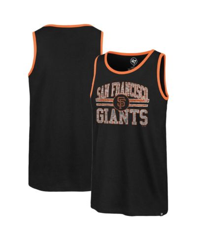 Men's '47 Brand Black San Francisco Giants Winger Franklin Tank Top
