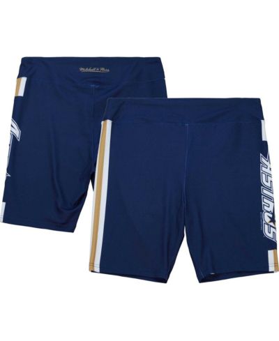 Женские велосипедки Mitchell & Ness Navy Houston Astros Biker Shorts