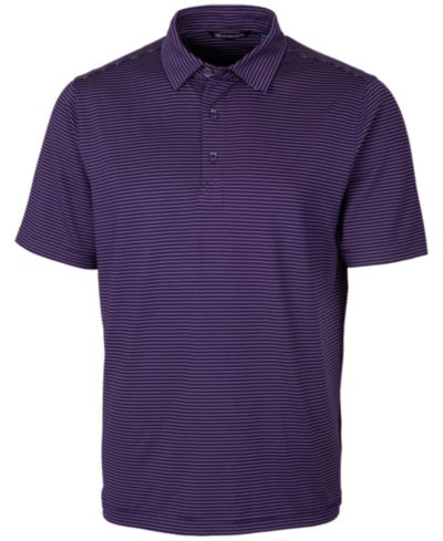Мужская поло рубашка Cutter & Buck Forge Pencil Stripe Stretch