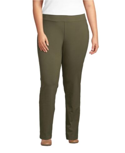 Lands' End брюки Starfish с завышенной талией и узкими штанинами, Plus Size