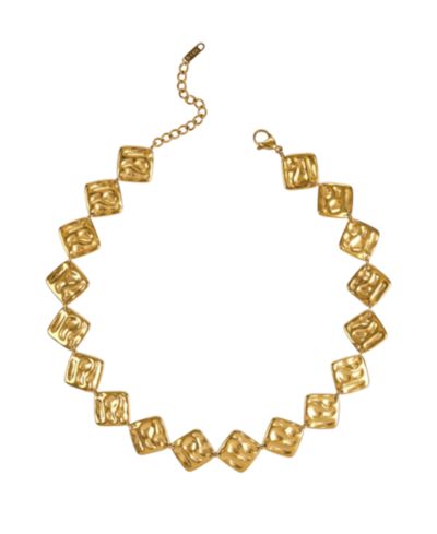 Классическое ожерелье Heymaeve из нержавеющей стали с напылением 18K Gold