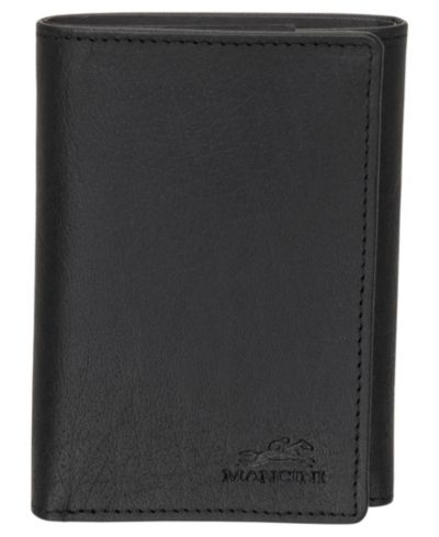 Mancini Мужской кожаный кошелек Buffalo RFID Secure Trifold