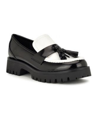 Nine West женские повседневные лоферы Garry с круглым носком и без шнуровки
