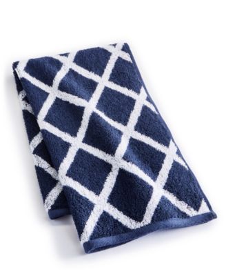 Lauren Ralph Lauren Sanders Diamond Cotton Hand Towel, 16" x 30"