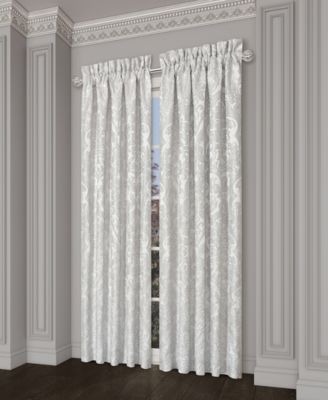 J Queen New York Brunello Platinum Window Panel Pair, 50" x 95"