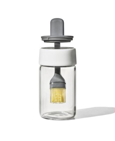 OXO Good Grips Бутылка для масла из стекла и силиконовая кисть