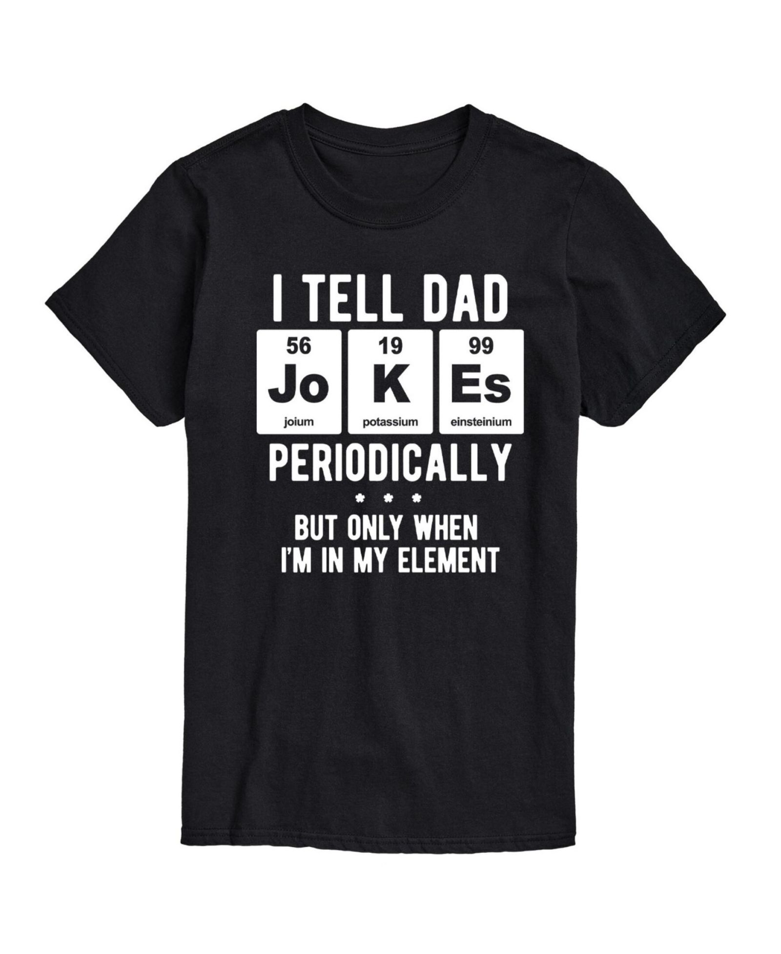 AIRWAVES Men's Dad Jokes Short Sleeves T-shirt