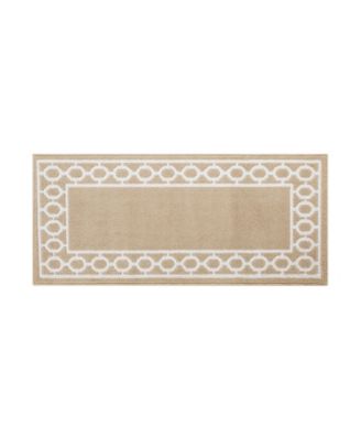 Beige and White