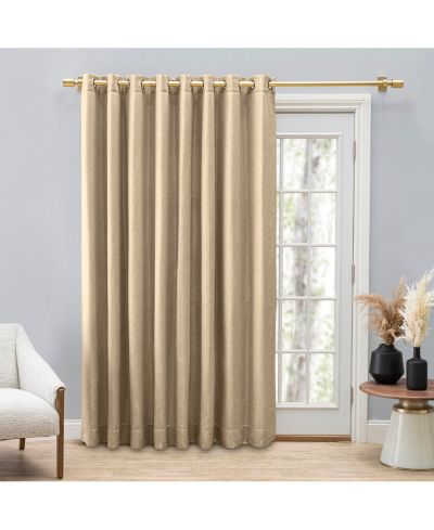 Ricardo шторная панель для патио с подкладкой из травы, с рейкой, 110"W x 84"L