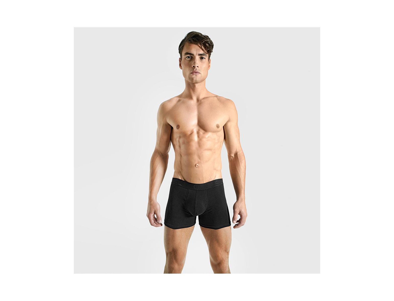 Rounderbum Men's Padded Boxer Brief + Smart Package Cup