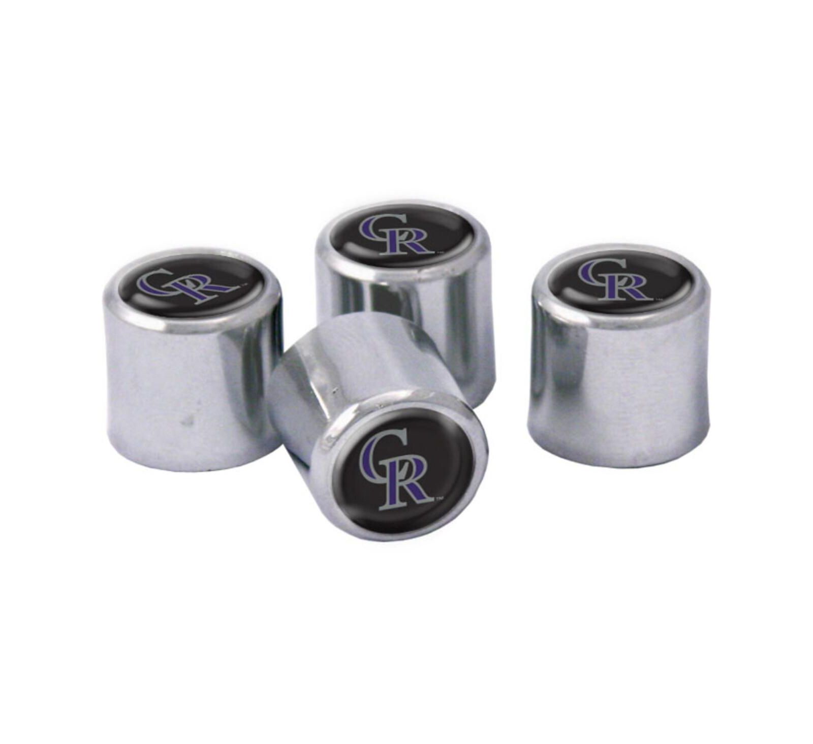 Wincraft Colorado Rockies 4-Pack Valve Stem Covers
