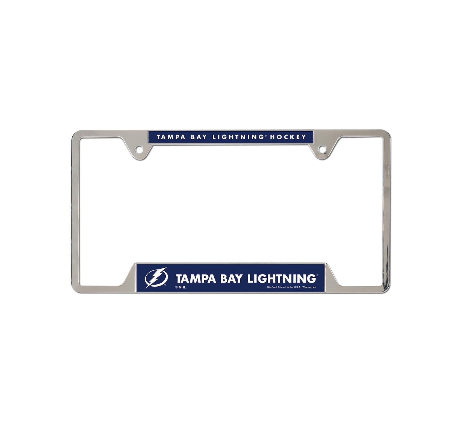 Рамка для номерного знака Wincraft Tampa Bay Lightning Metal