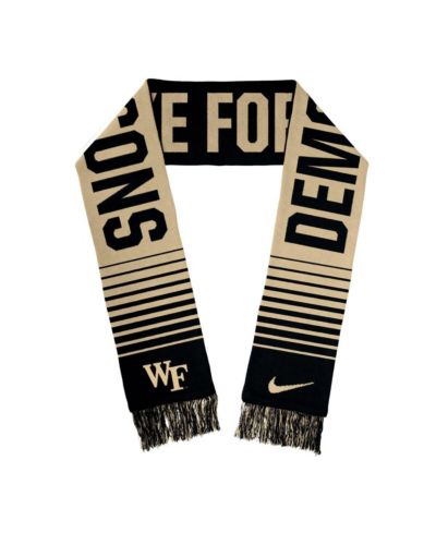 Шарф Nike Wake Forest Demon Deacons Rivalry Local Verbiage для мужчин и женщин