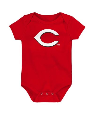 Боди для новорожденных и младенцев (мальчики и девочки) с логотипом Cincinnati Reds