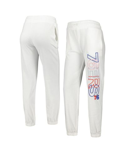 Женские спортивные брюки Concepts Sport White Philadelphia 76ers Sunray