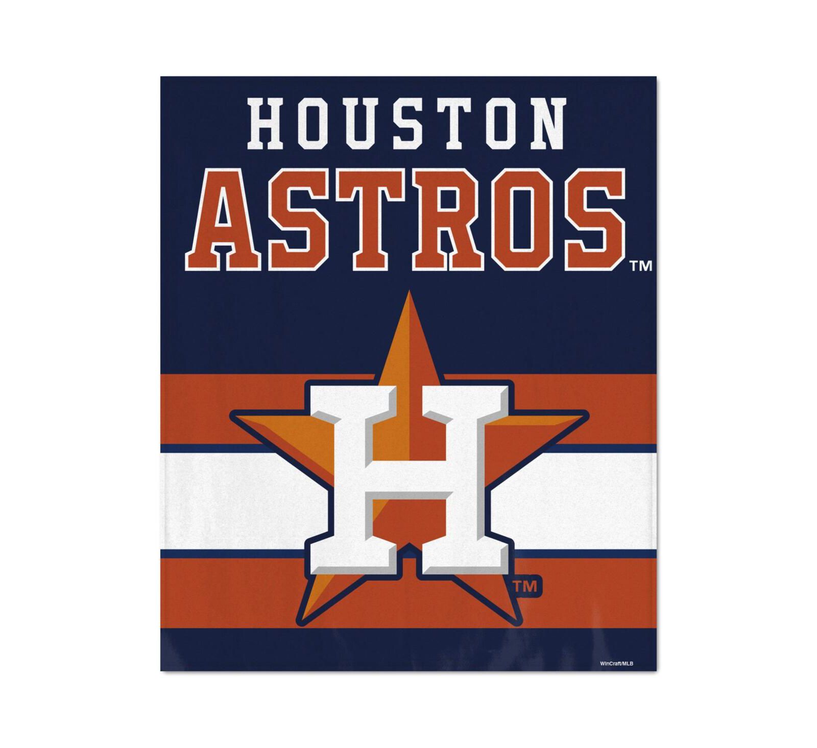 Плед Wincraft Houston Astros Ultra Plush 50" x 60" Throw